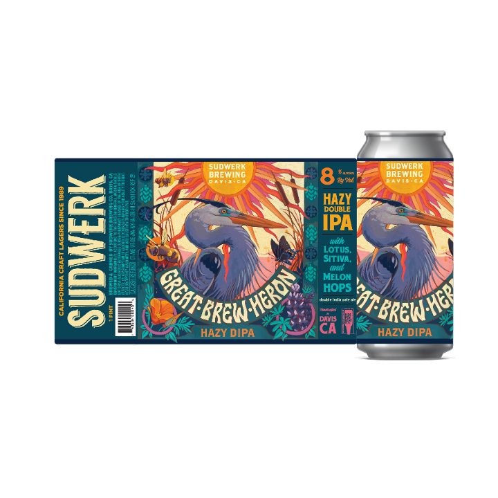 Great Brew Heron 4x16oz Can 4-pack
