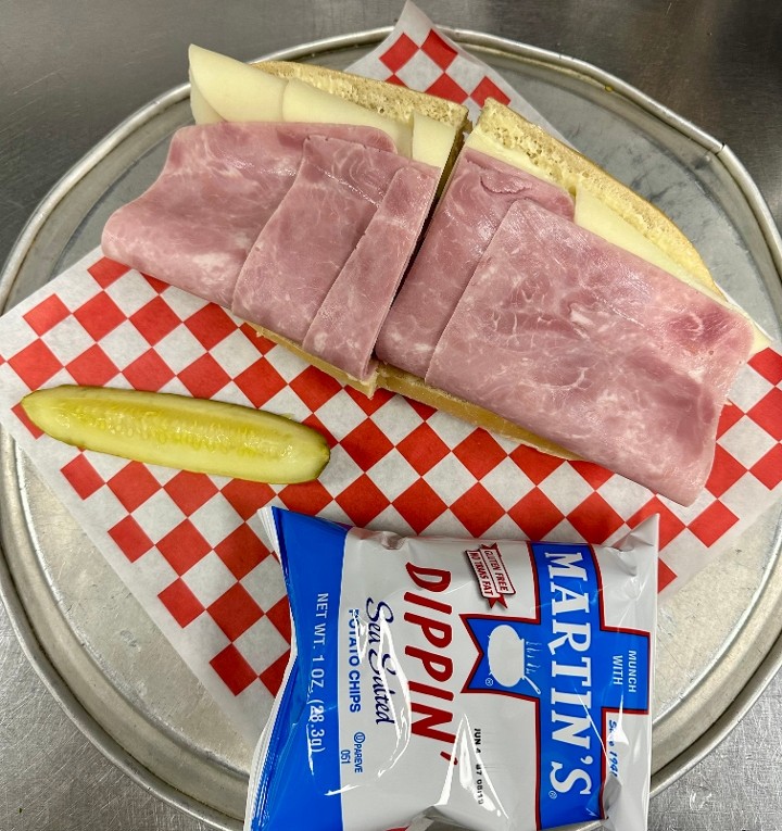 Ham and Cheese Sub 10"