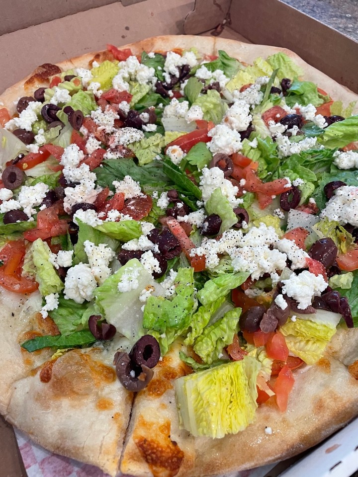 Medium Salad Pizza 14"