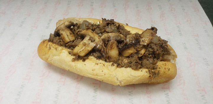 8" Mushroom Cheesesteak