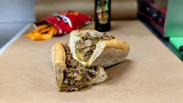 8" Green Chile Cheesesteak