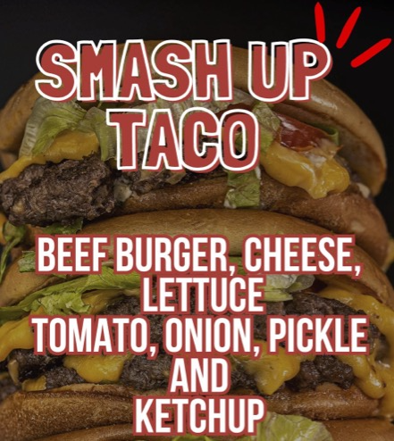 Smashed Burger Taco