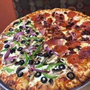 XL Gourmet Half and Half Pizza