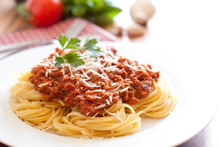 Spaghetti W/Meat Sauce