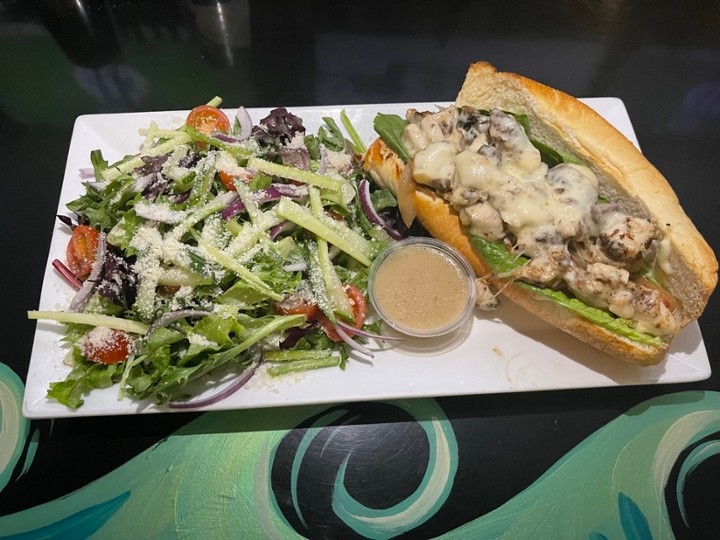 Jerk Chicken Cheesesteak