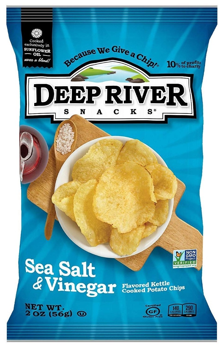 Chips Deep River Sea Salt & Vinegar