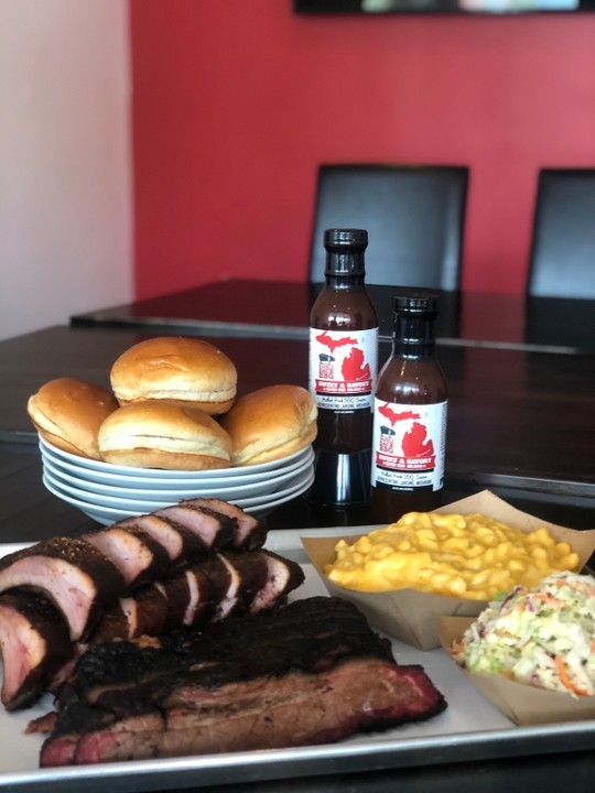 5 Person Platter - Brisket & Ribs