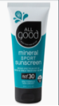 Sunscreen - All Good - Mineral Sport Sunscreen (30 SPF)