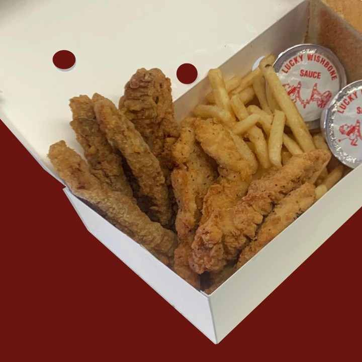 POP 7 pc 3 Chicken Fingers & 4 Steakfingers