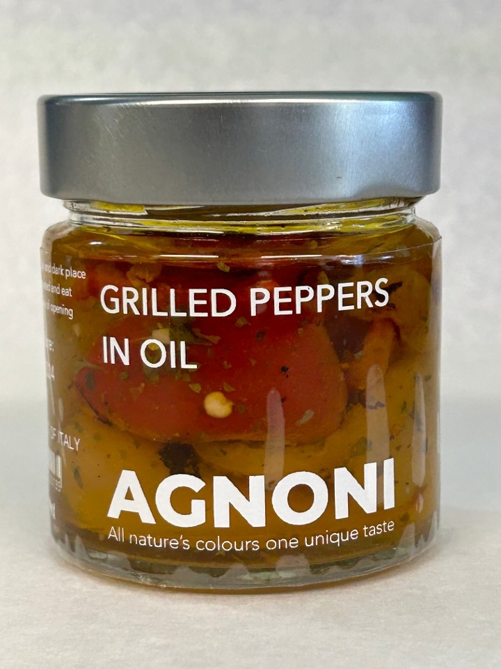 AGNONI - GRILLED PEPPERS - 7.4 OZ