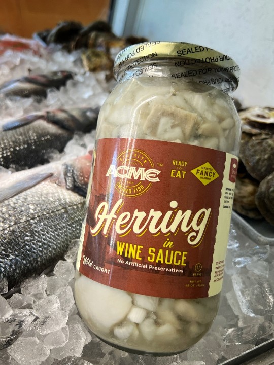 ACME - HERRING WINE SAUCE - 32 OZ