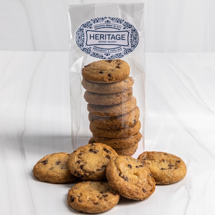 Mini Chocolate Chip Walnut Cookie Bag