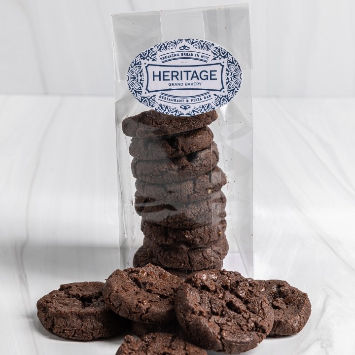 Mini Salted Dark Chocolate Cookie Bag