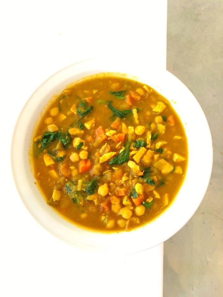 Vegan Moroccan Chickpea Soup