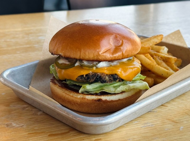 BBQ Black Bean Burger