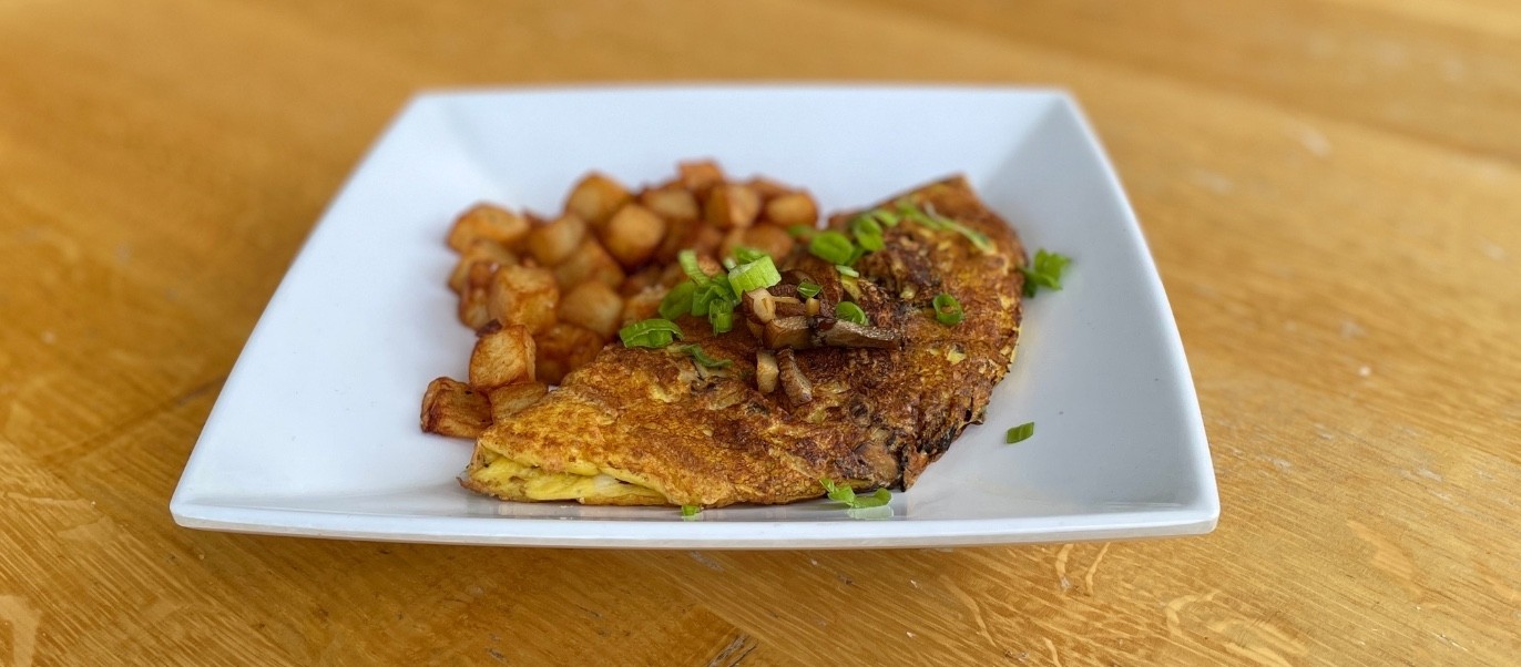 Mushroom & Swiss Omelet (GF)
