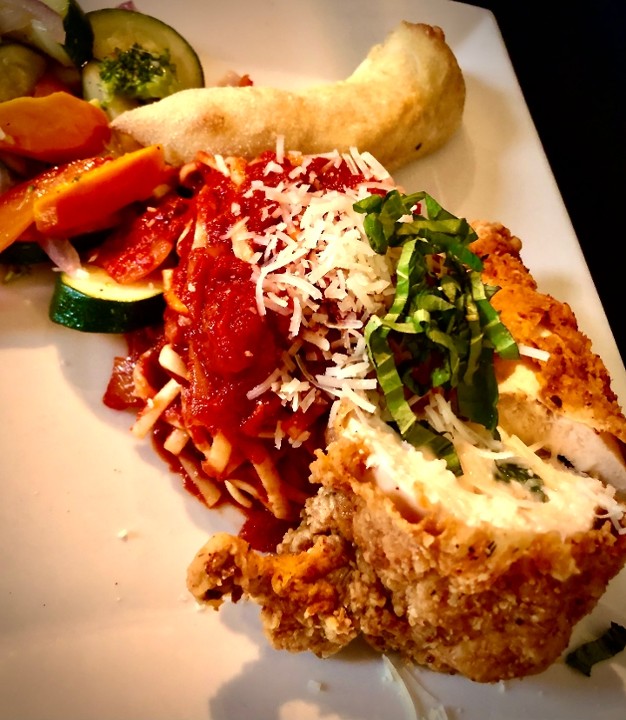 Stuffed Chicken Parmesan