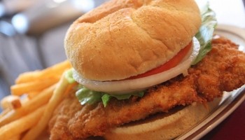 Stella's Fried Pork Tenderloins Stella's @ The Rail