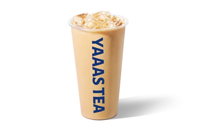 Iced Pumpkin Spice Milk Tea