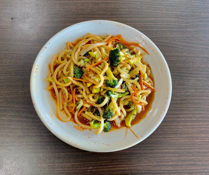 Vegetable Udon noodles (spicy)