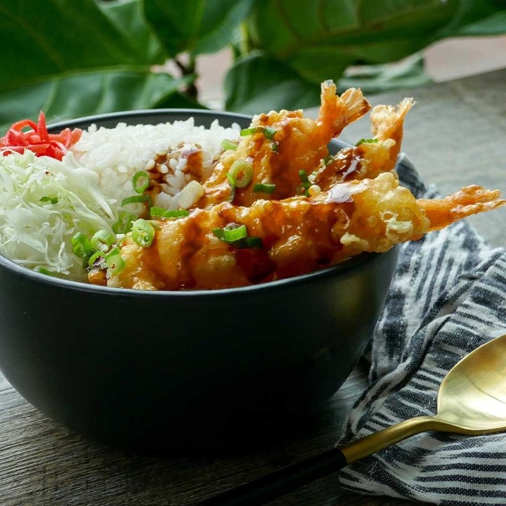 Tempura Shrimp Rice Bowl