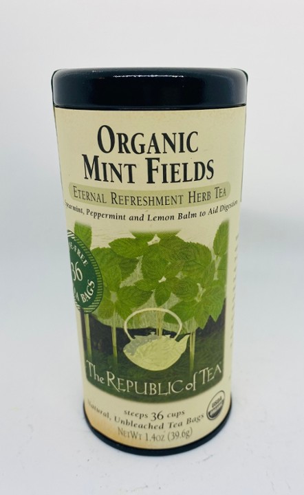 Organic Mint Fields