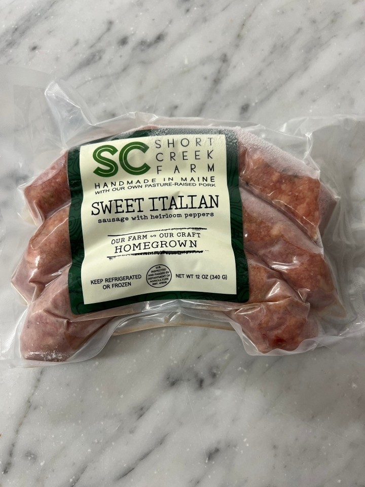 Short Creek Farm Sweet Italian Sausage (frozen)