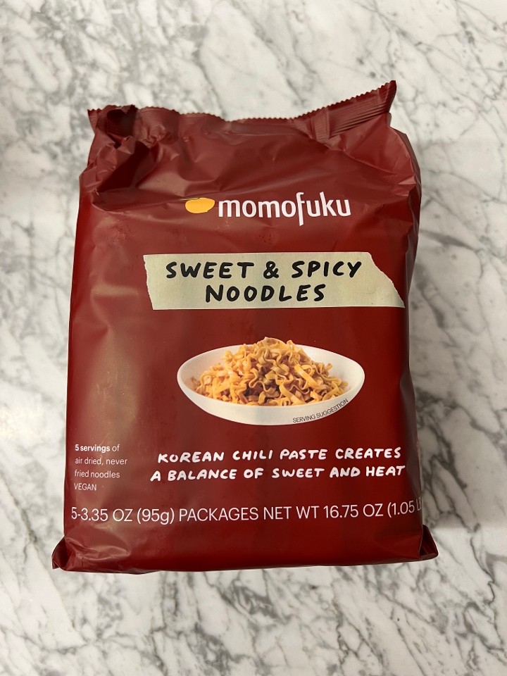 Momofuku Sweet & Spicy Noodles