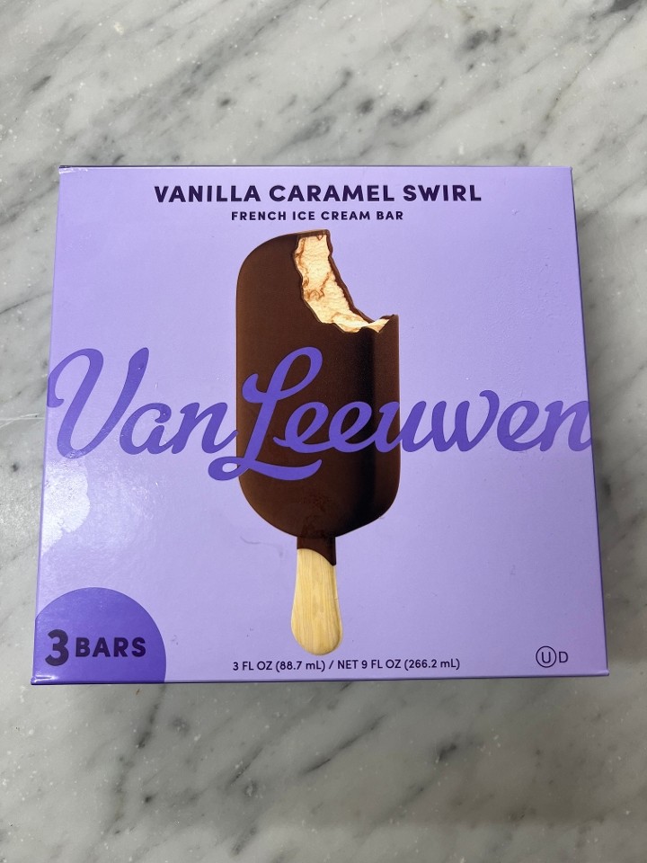 Van Leeuwen Vanilla Caramel Swirl Bar