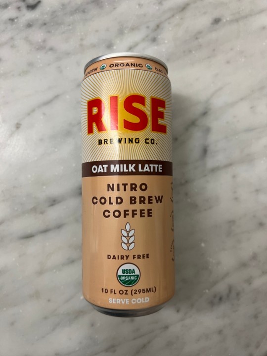 Rise Nitro Cold Brew Oat Milk Latte -  10 oz