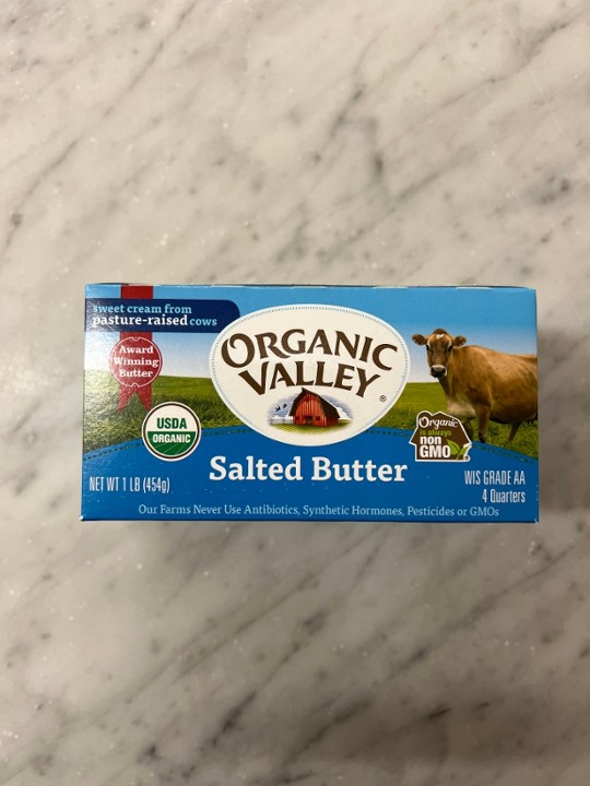 Organic Valley Salted Butter (1 LB)