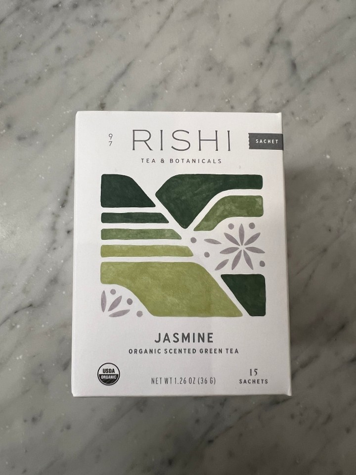 Rishi Organic Jasmine Green Tea Sachets