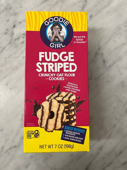 Goodie Girl Fudge Striped Cookies (GF)