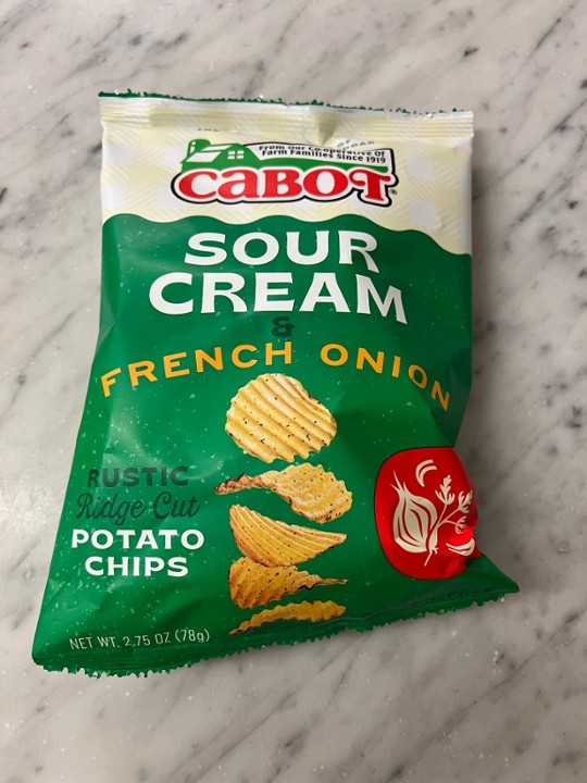 Cabot Sour Cream and French Onion Chips (2.75 oz)