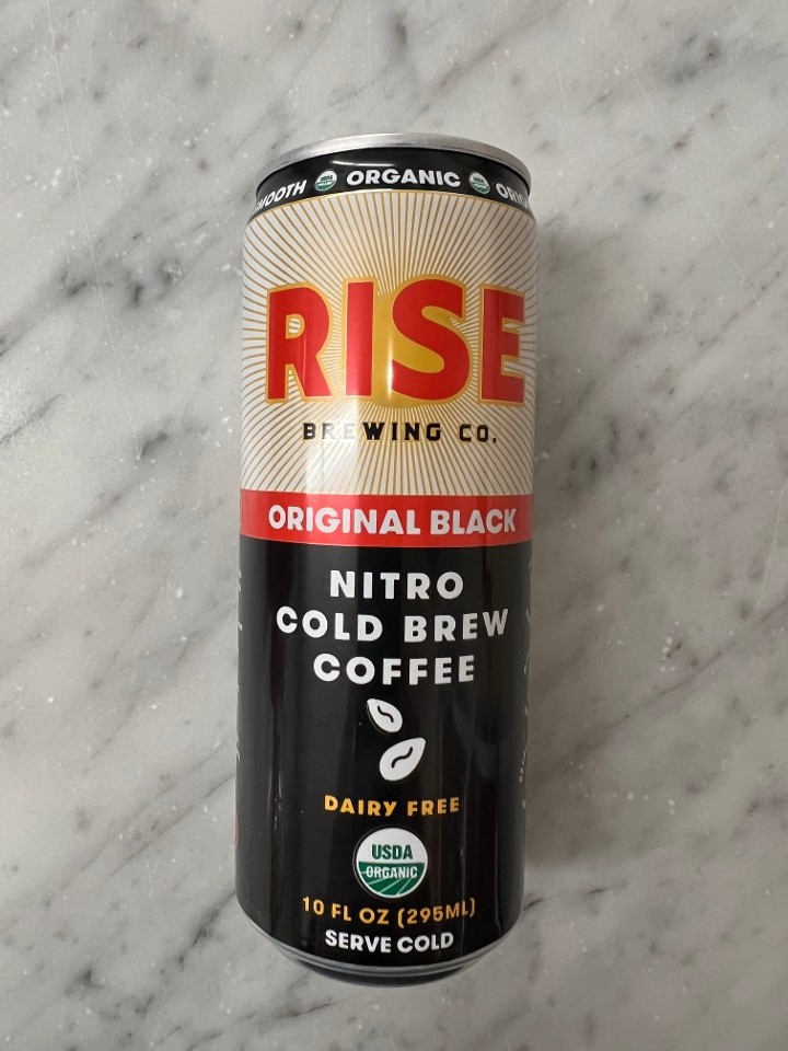 Rise Nitro Cold Brew Original Black - 10 oz
