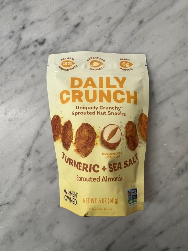Daily Crunch Turmeric & Sea Salt Sprouted Almonds