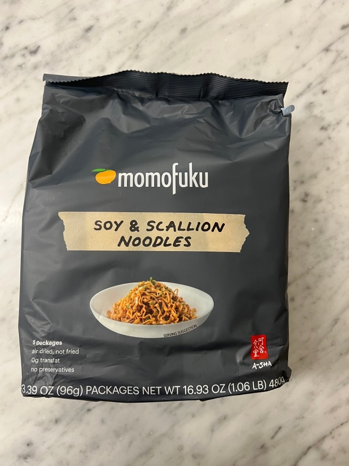 Momofuku Soy & Scallion Noodles (5 packets)