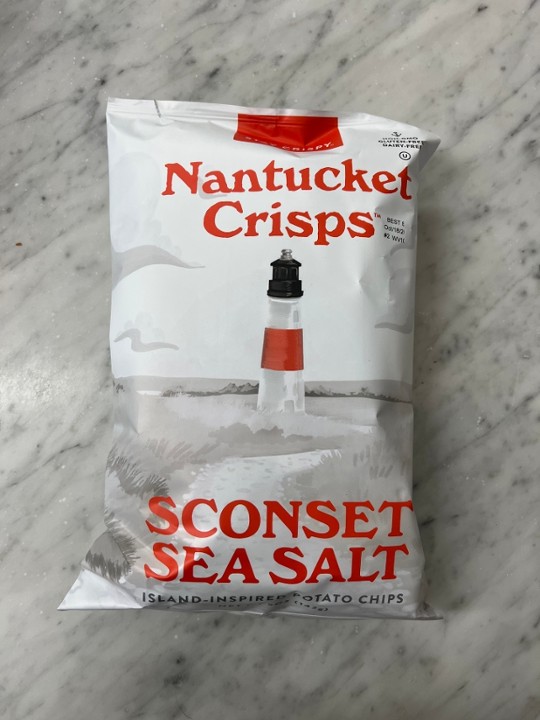 Nantucket Crisps Sconset Sea Salt (5 oz bag)