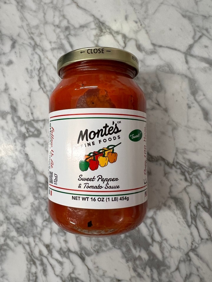 Monte's Fine Foods Sweet Pepper & Tomato Sauce