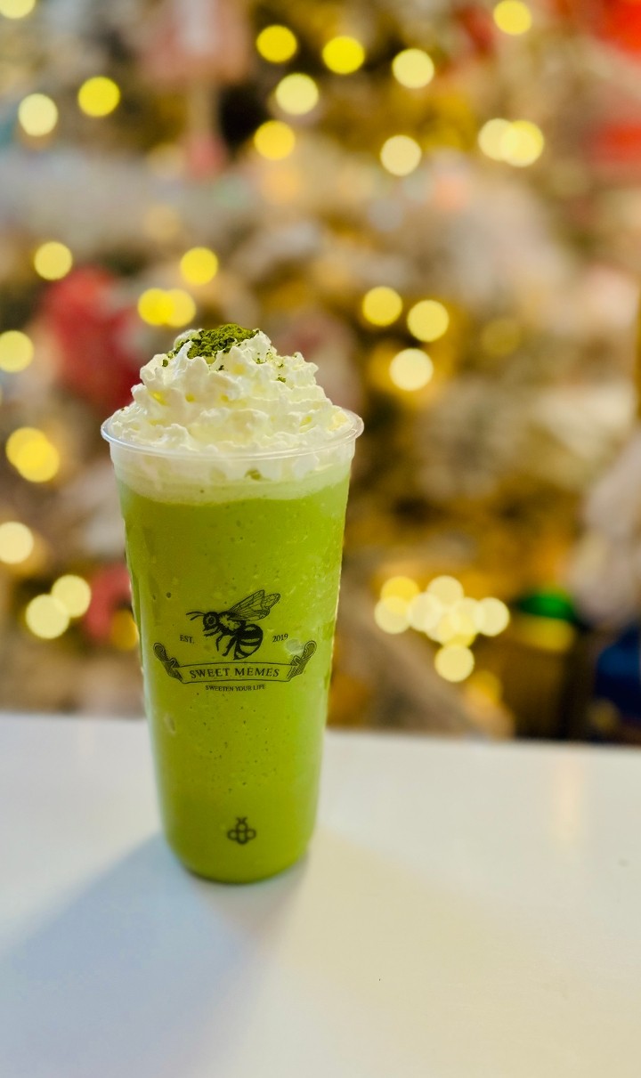 BS2. Peppermint Matcha Frappe