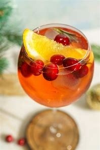 Cranberry Aperol Spritz