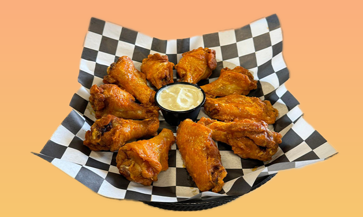 (10) Bone-In Jumbo Wings