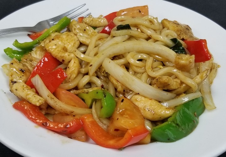 Stir Fried Udon Noodles