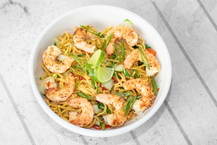 Blazing Shrimp Soba Noodles