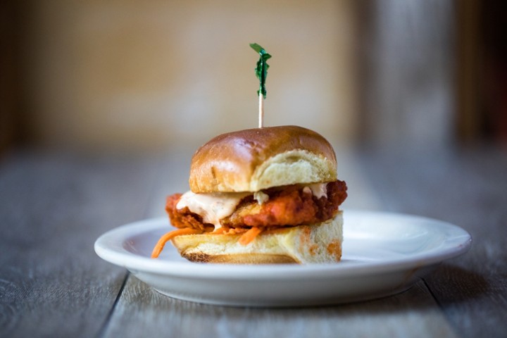 Buffalo Chicken Sliders