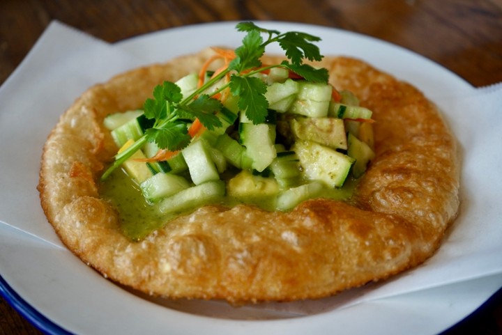 Vegetables Curry Taco