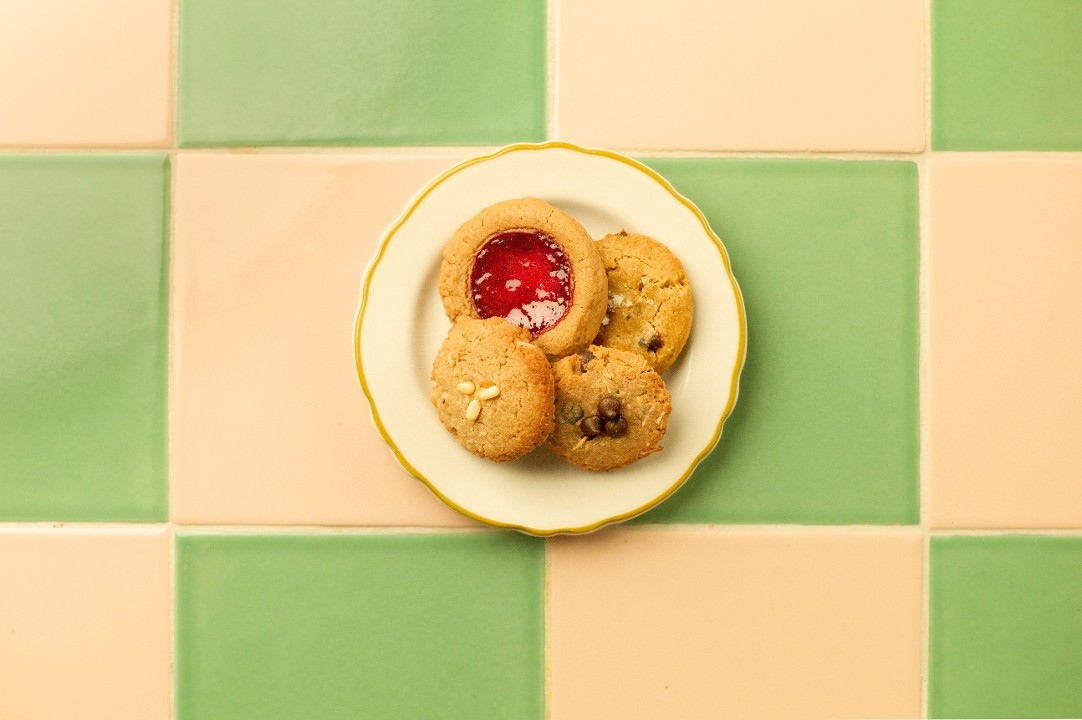 Three Assorted Mini-Cookies