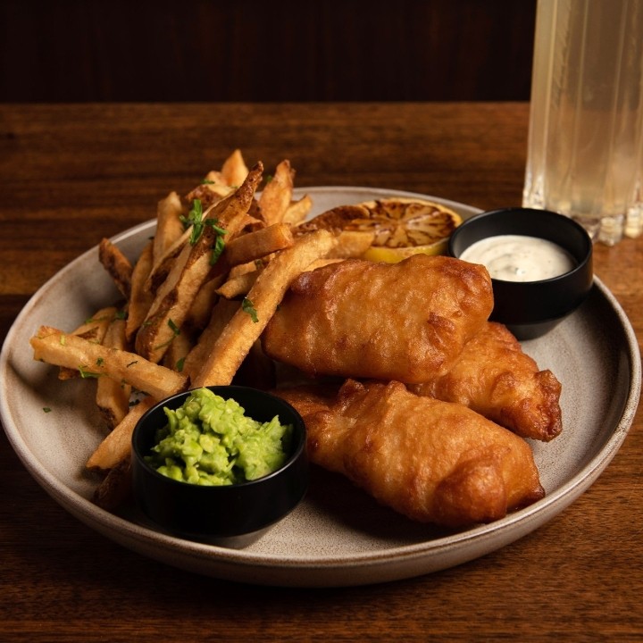 CRISPY FISH & CHIPS