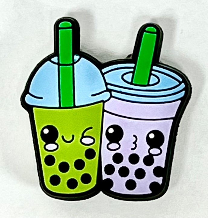 #7 Matcha and Taro Boba Charm