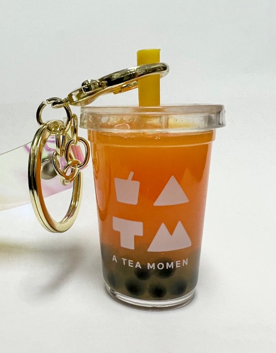 Thai Tea Keychain